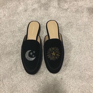 Ann Taylor Moon & Star Mules